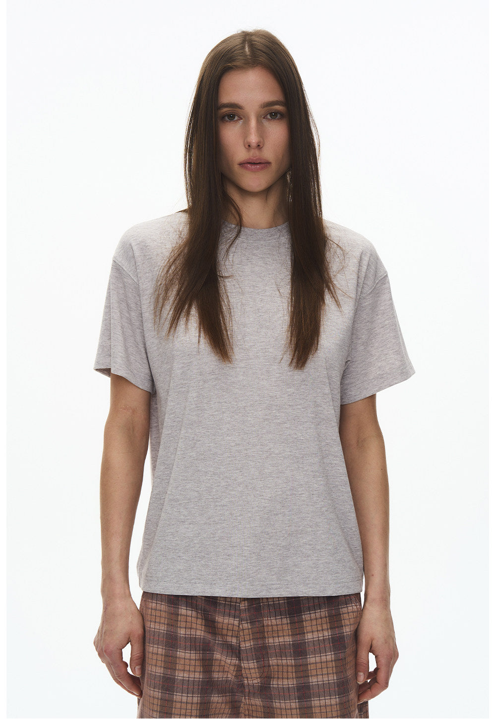 Unisex Drop-Shoulder Slim-Fit T-Shirt