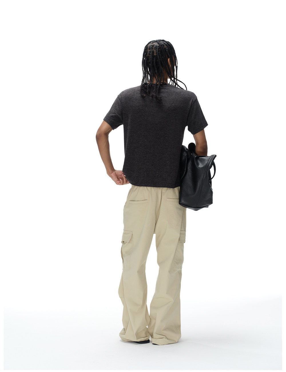 Unisex Drop-Shoulder Slim-Fit T-Shirt