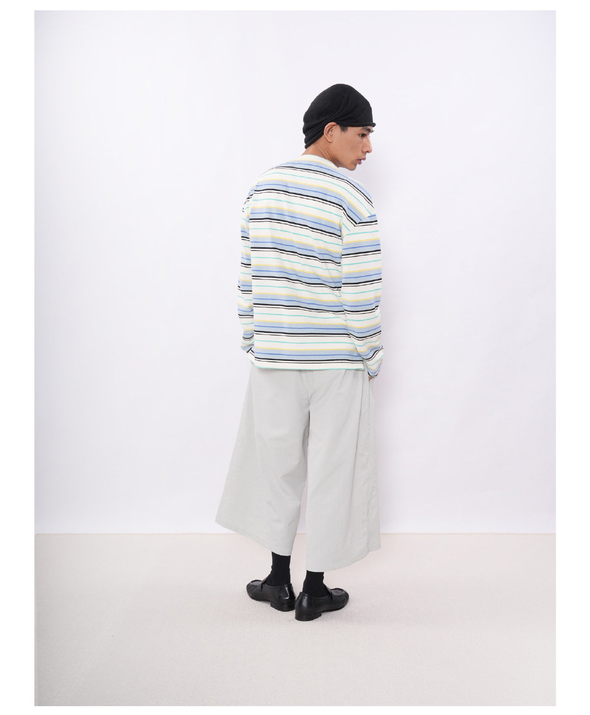 Asymmetrical Striped T-Shirt