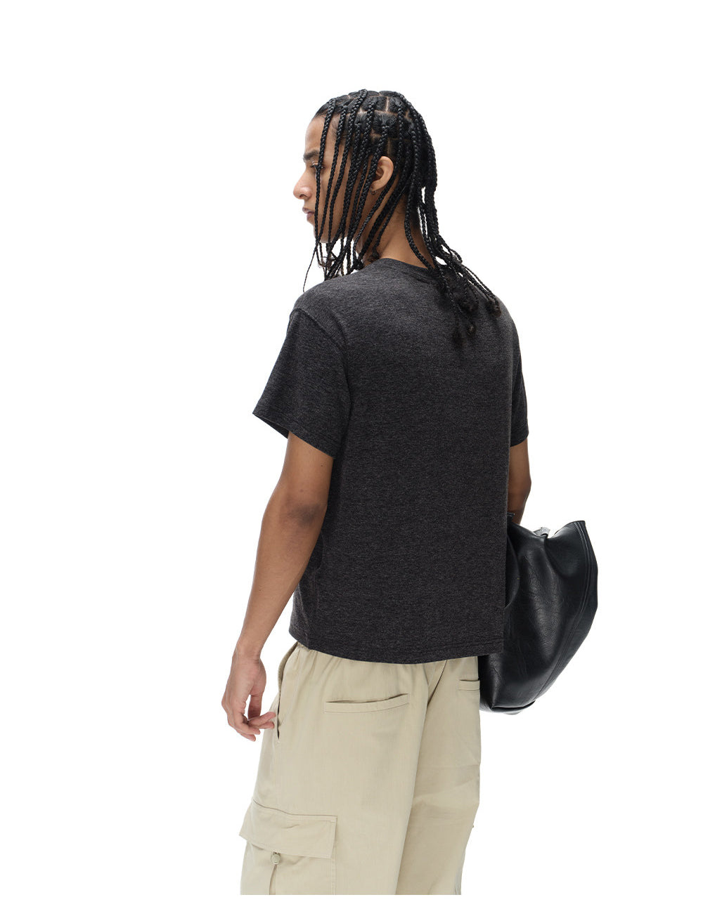 Unisex Drop-Shoulder Slim-Fit T-Shirt