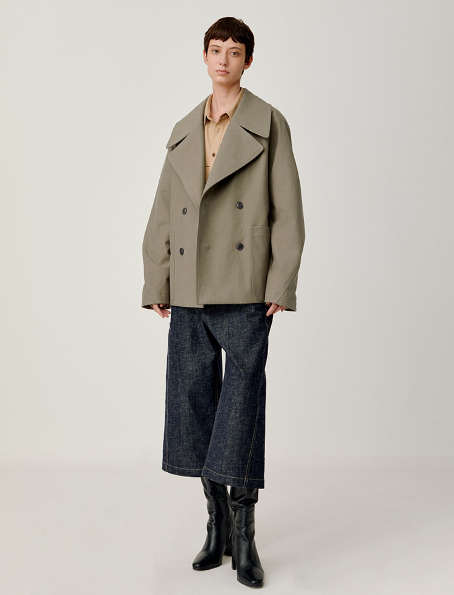 Double-breasted Casual Jacket