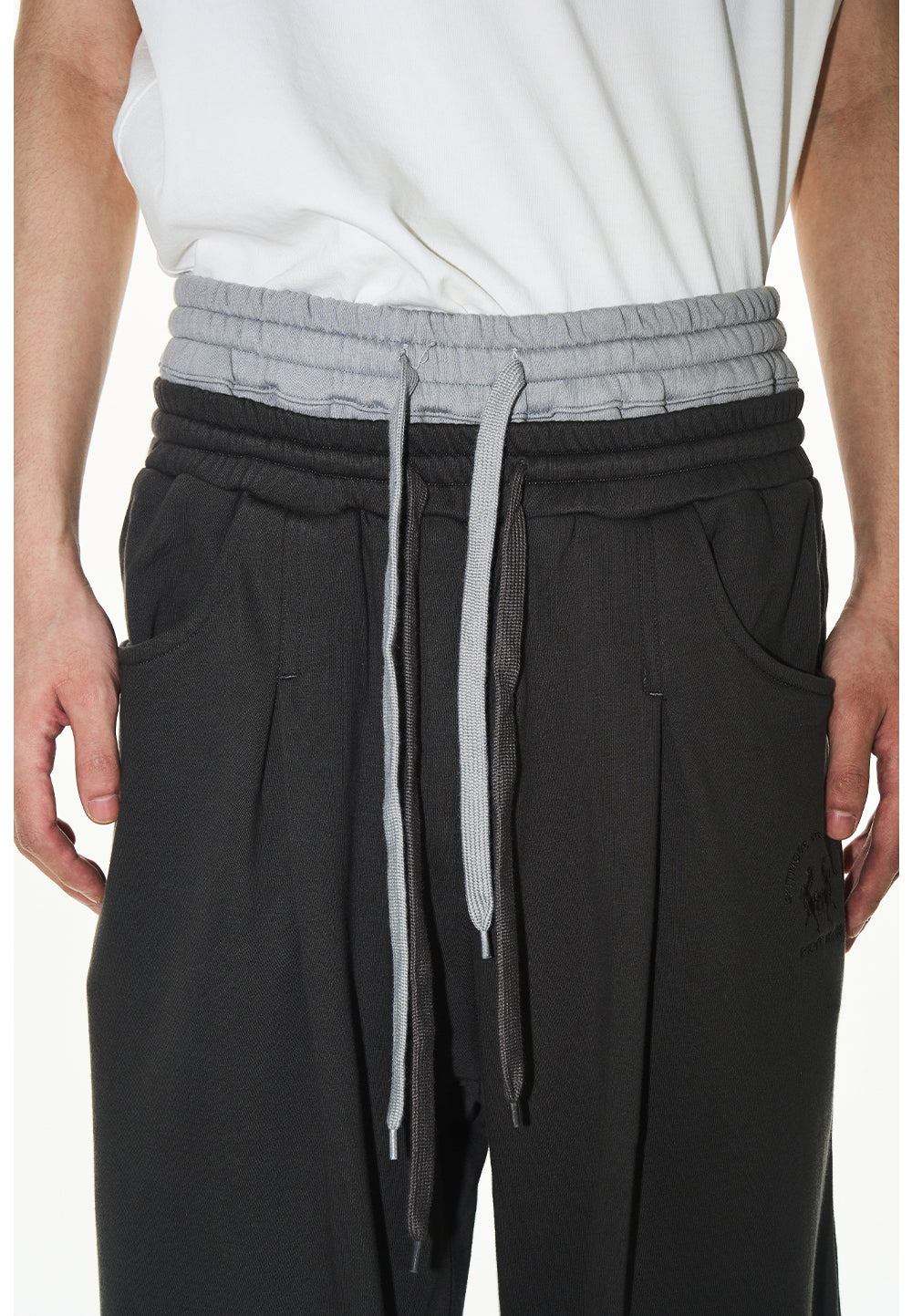 Double-Waist Sweatpants