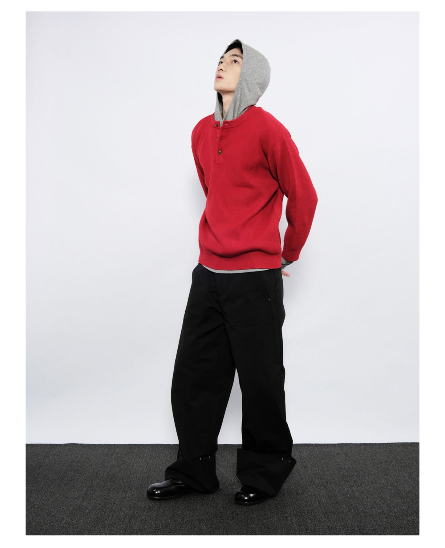 Straight-Leg Casual Pants