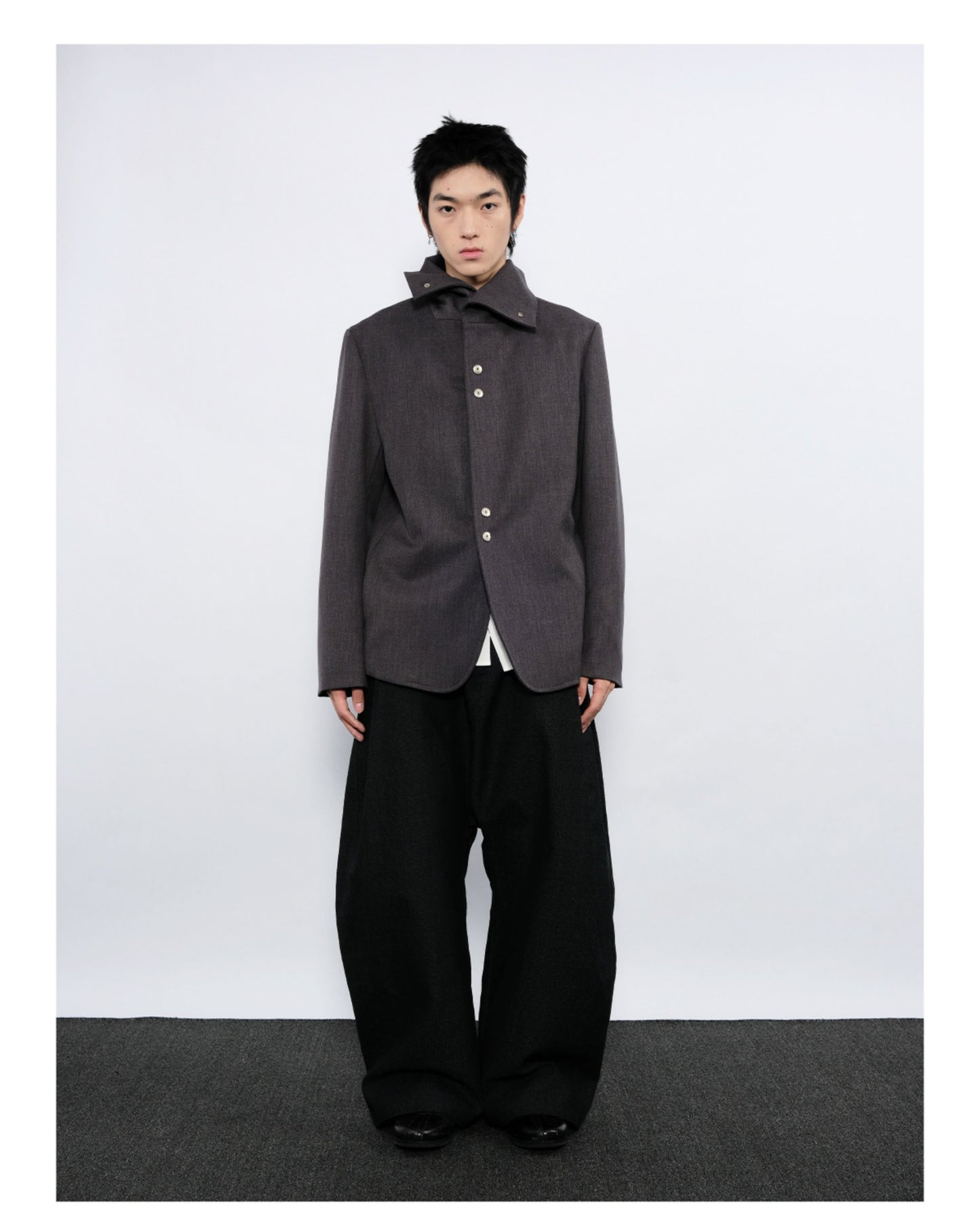 Multi-Style Metal Button Jacket