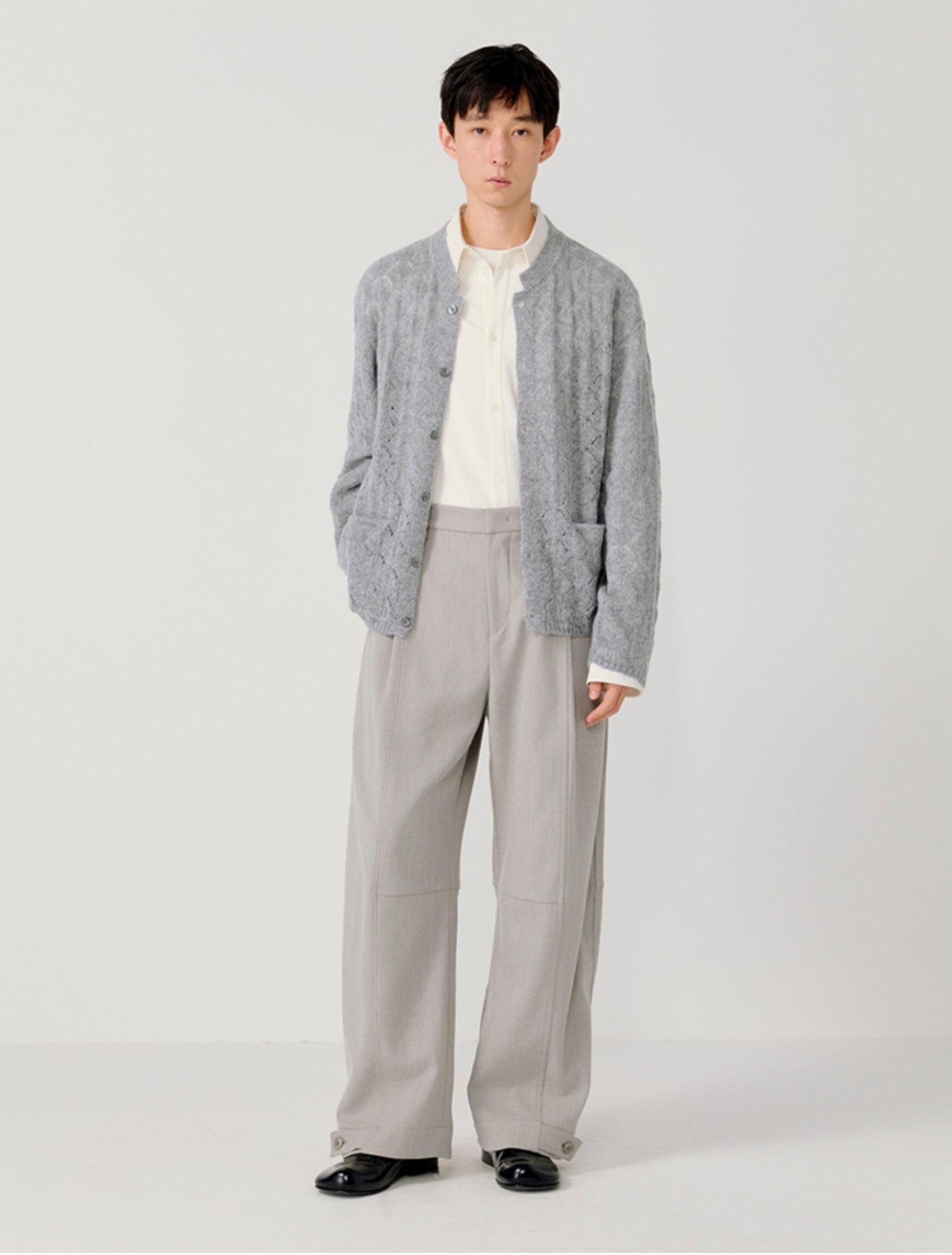 Three-Dimensional Construction Casual Pants