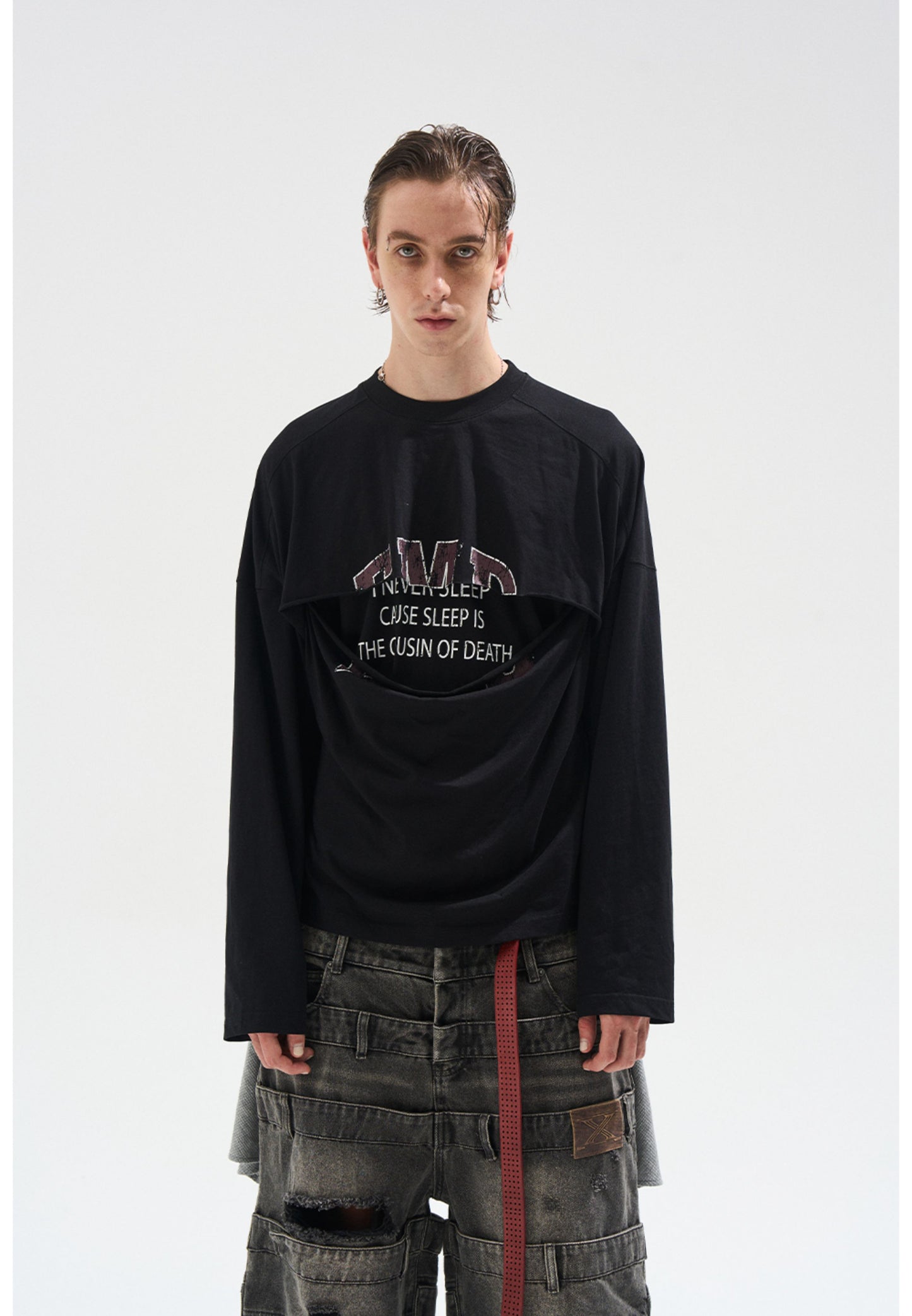 Double-layer T-shirt