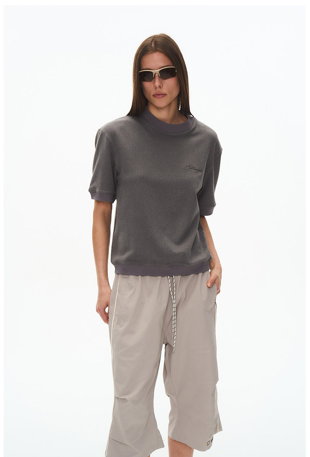 Relaxed Fit Casual Round-Neck T-Shirt