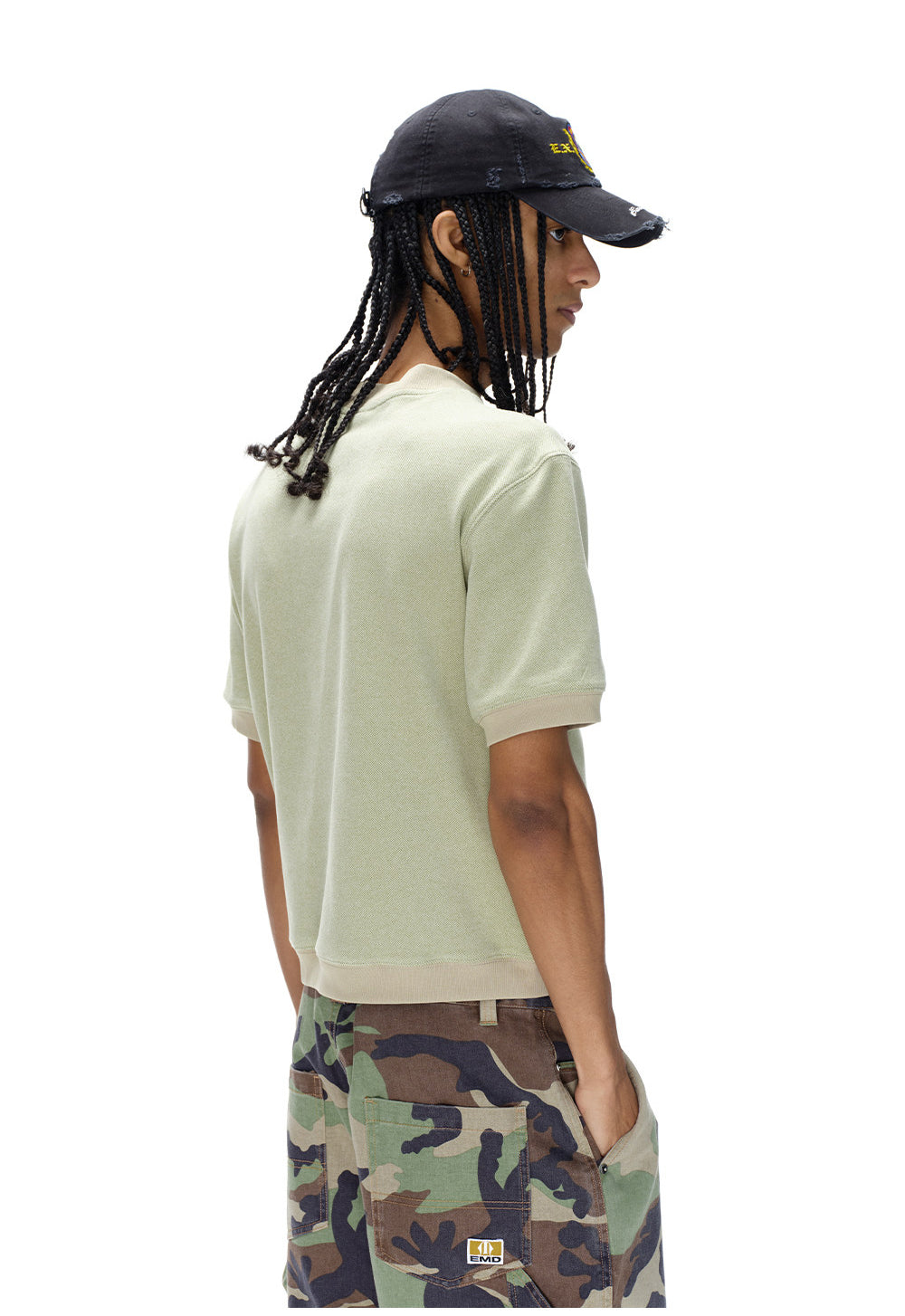 Relaxed Fit Casual Round-Neck T-Shirt