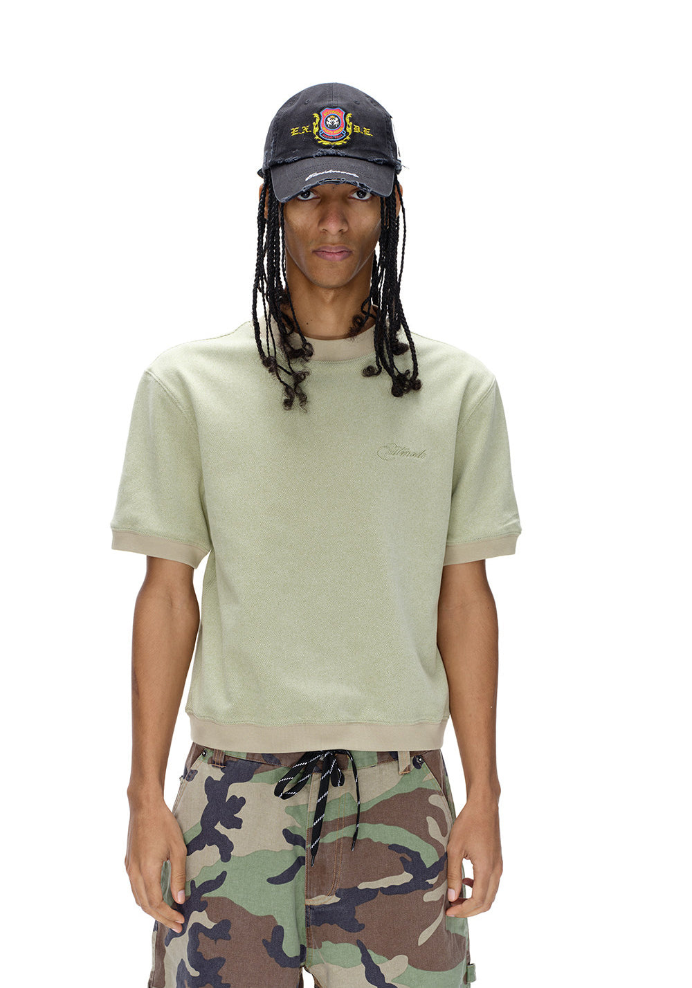 Relaxed Fit Casual Round-Neck T-Shirt