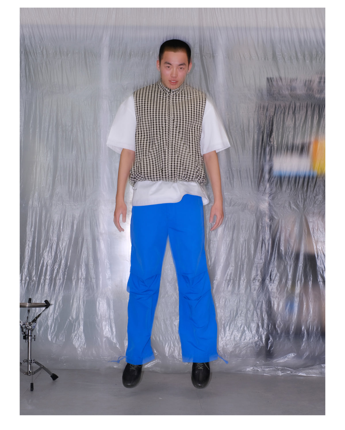 Pleated Paratrooper Pants