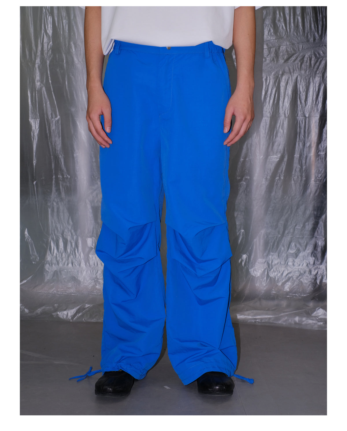 Pleated Paratrooper Pants