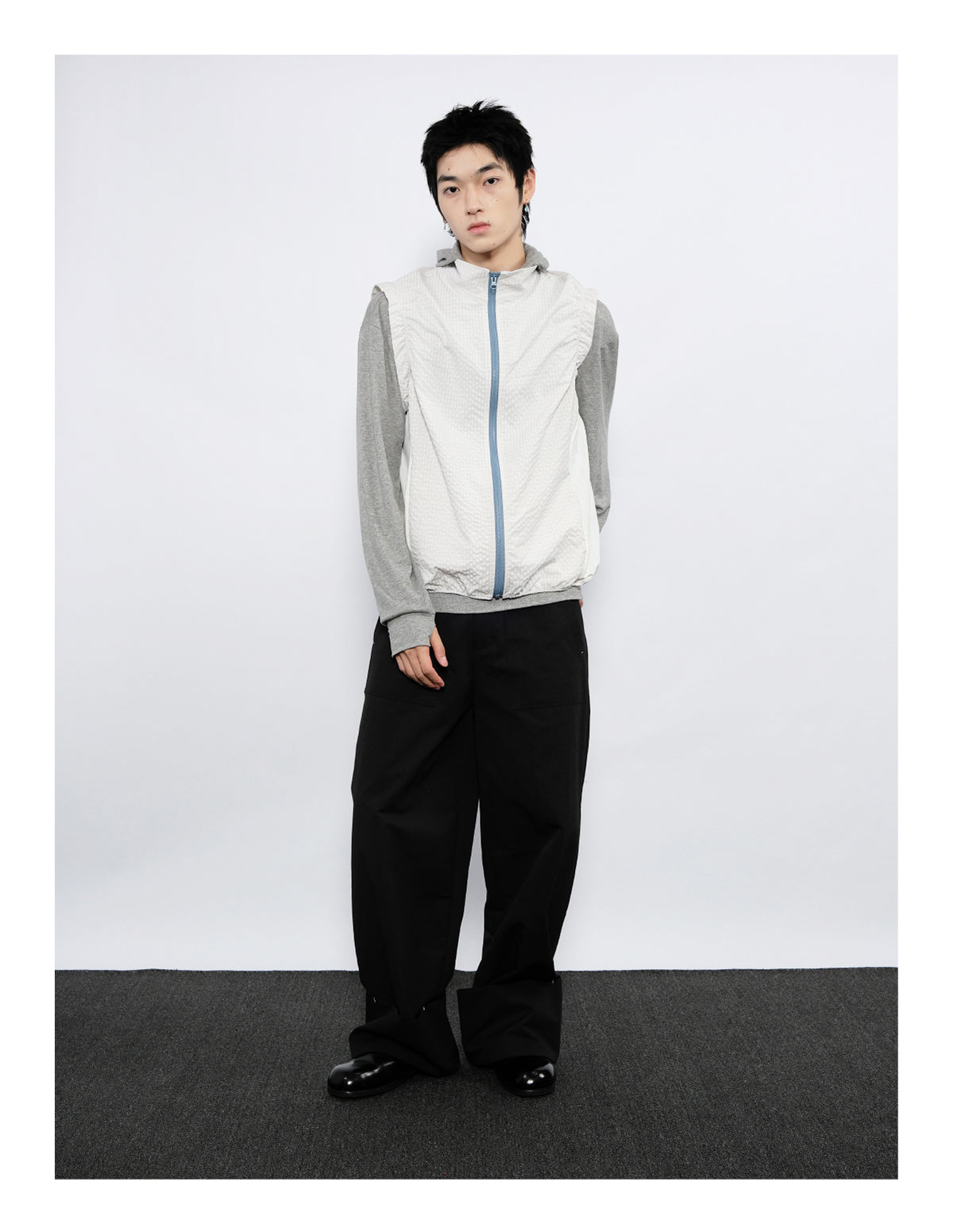 Stand Collar Casual Vest