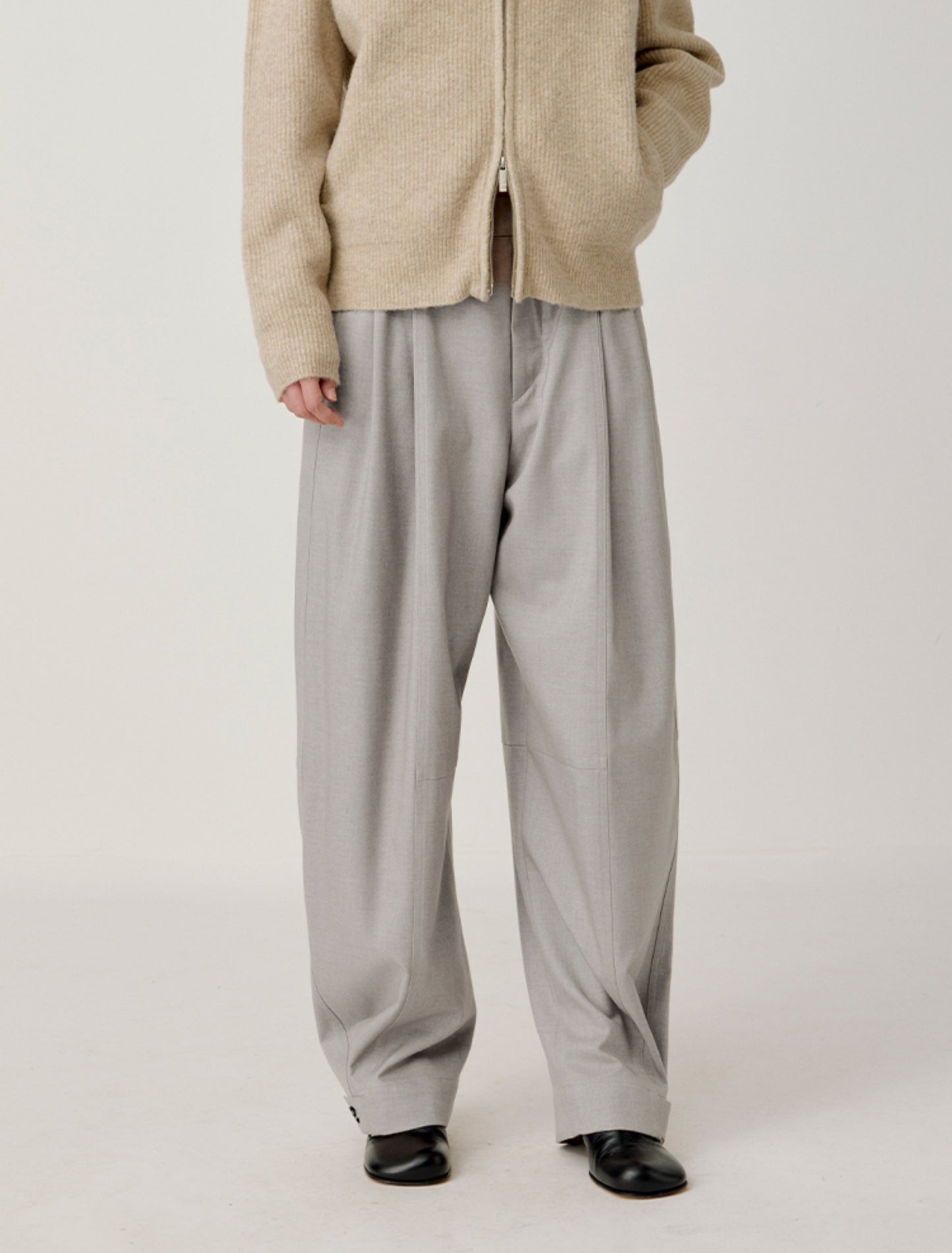 Three-Dimensional Construction Casual Pants