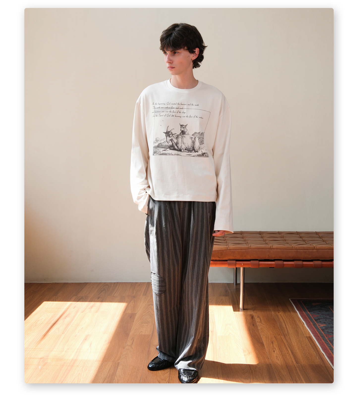 Single-Stitch Printed T-Shirt