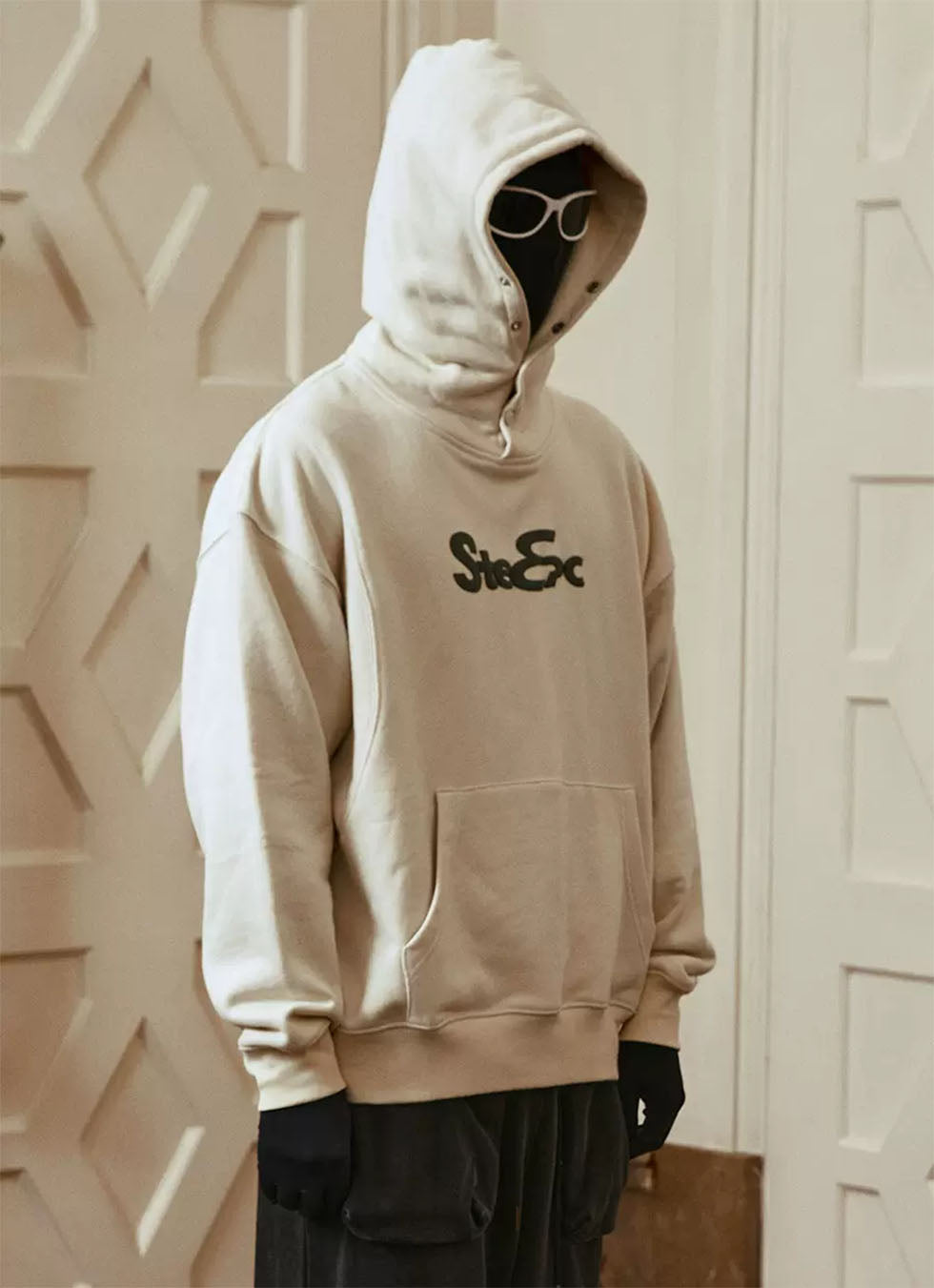Unisex Printed Hooded Sweatshirt