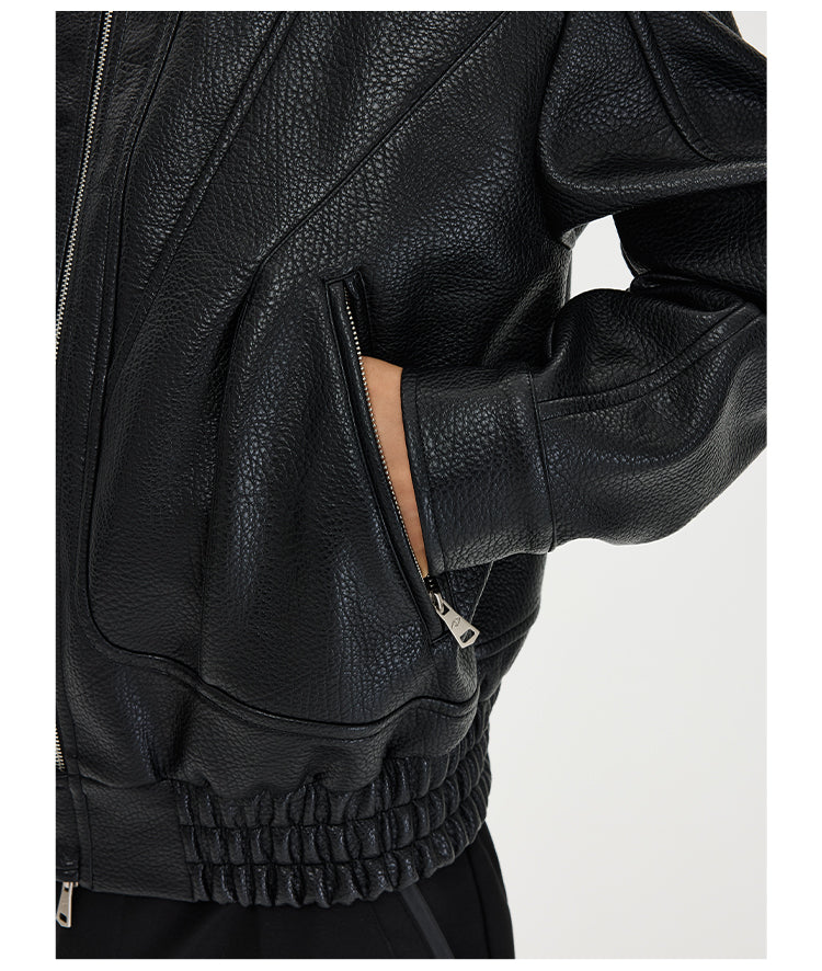 Short Leather Jacket