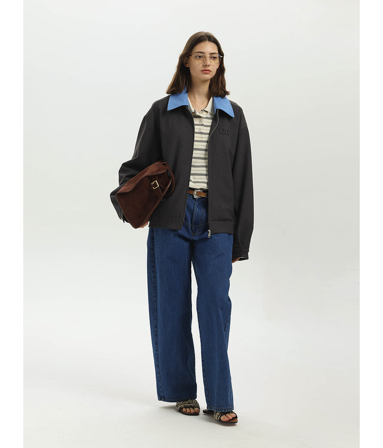 Double Layer Embroidered Jacket