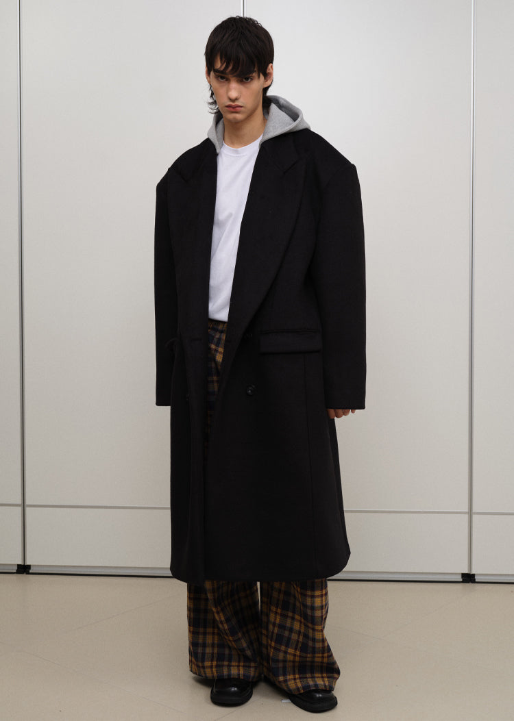 Long coat with hood