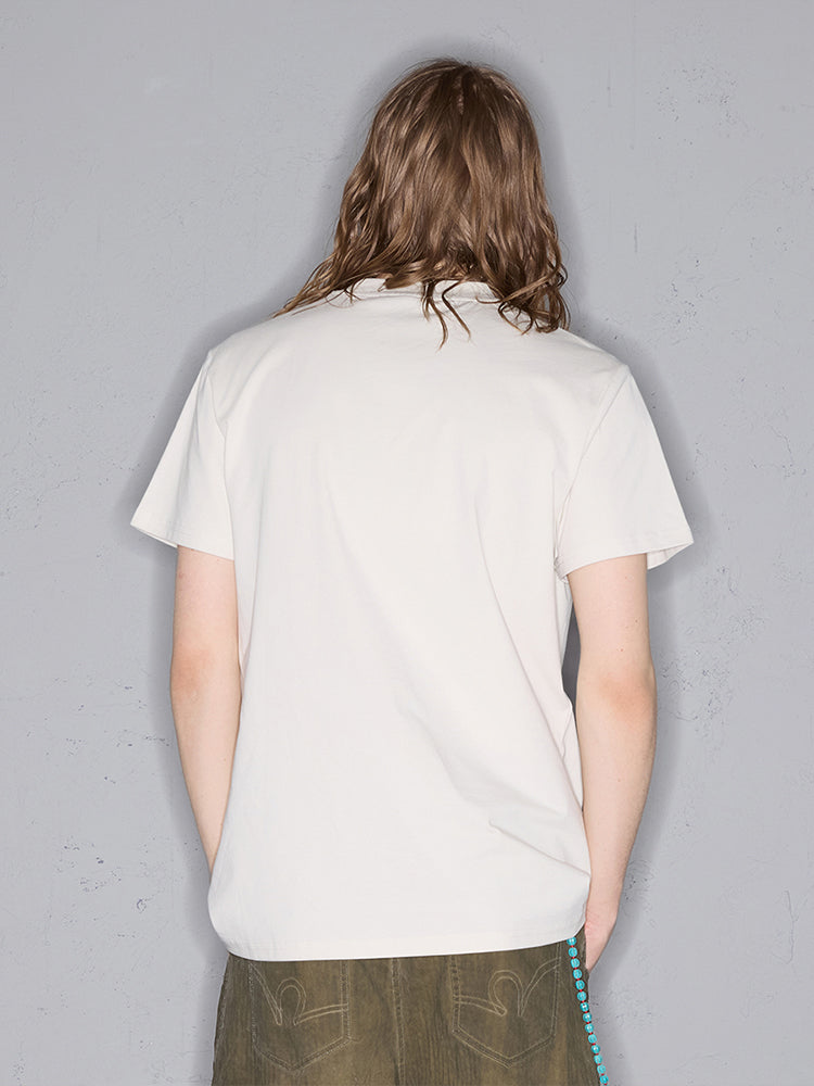 Letter Character Print T-Shirt