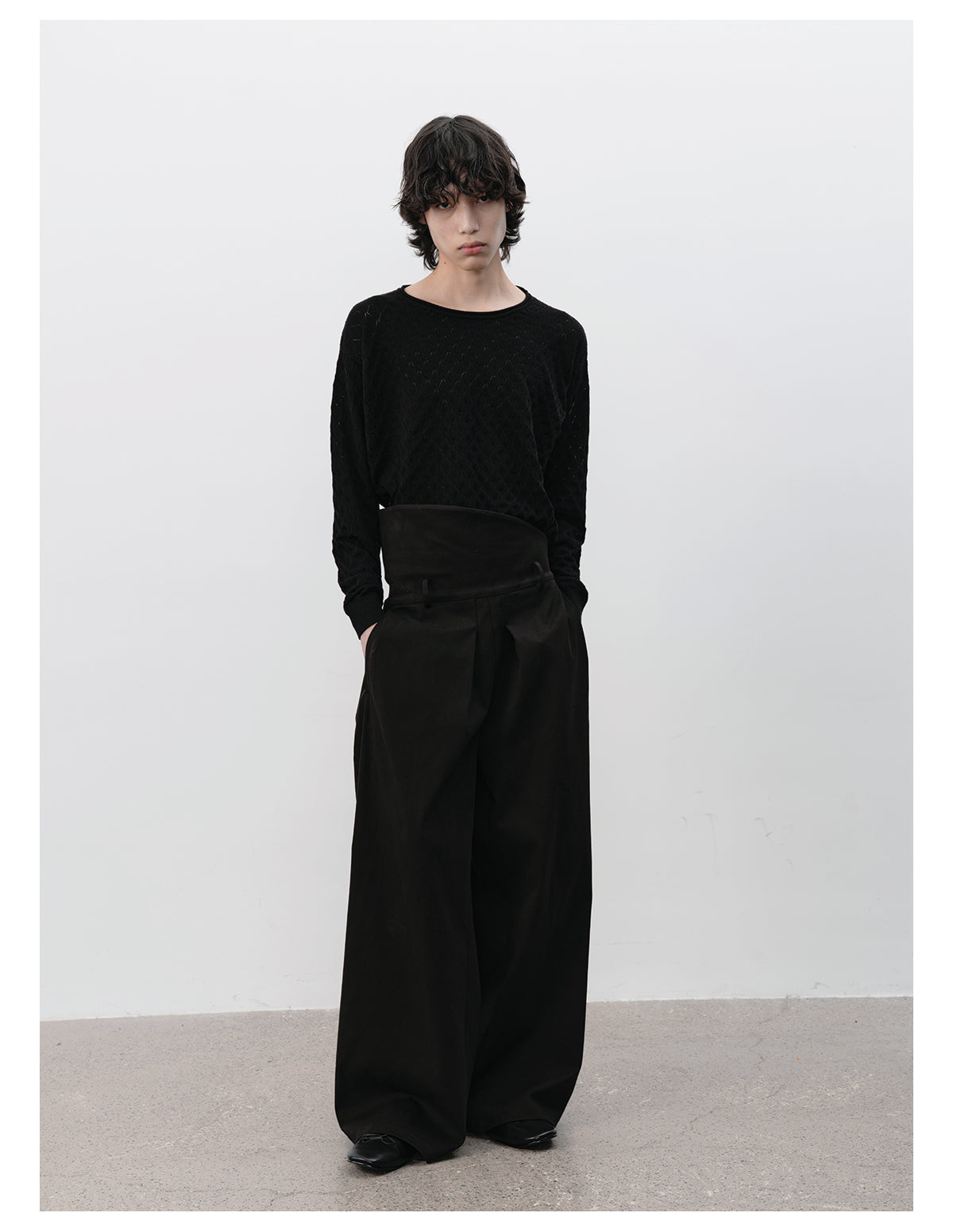 Multi-color Hollow-Weave Shirt