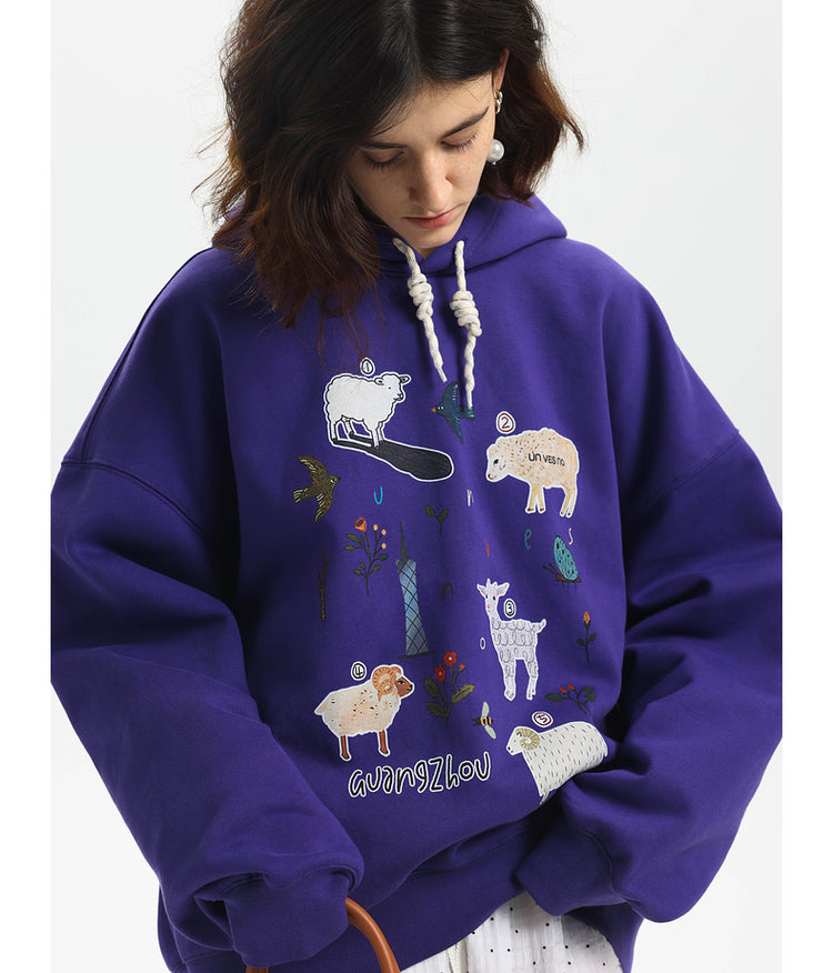 Printed Anti-Static Hoodie