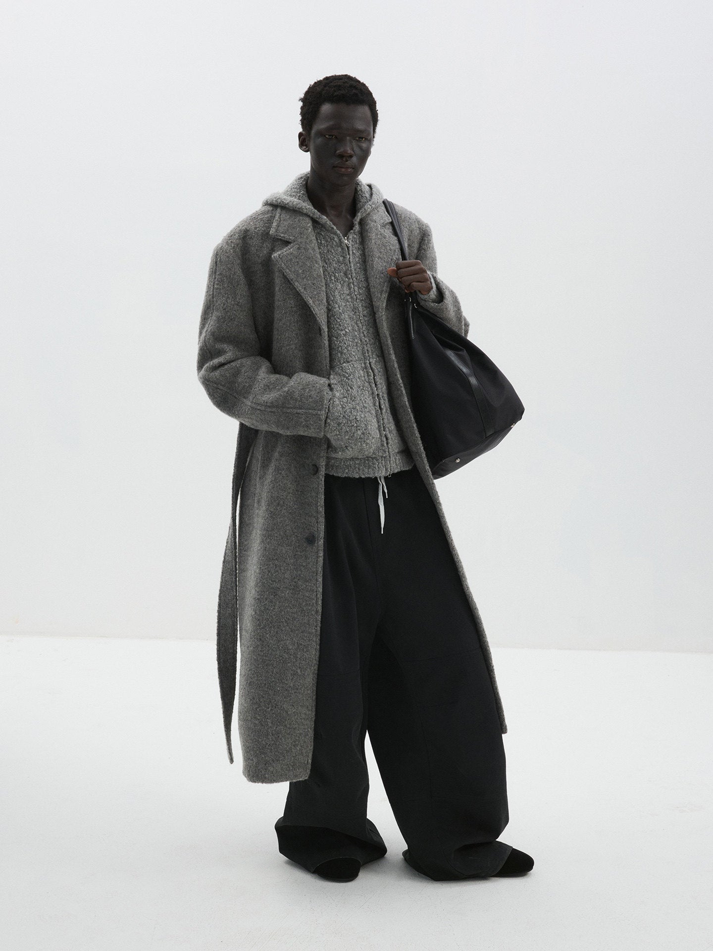 Casual Pants with Elastic Drawstring