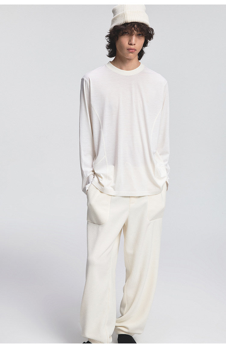 Fiber Blend Basic T-Shirt