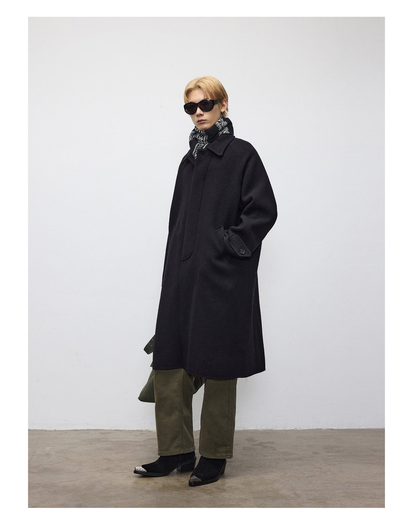 Wool Mid-Length Coat