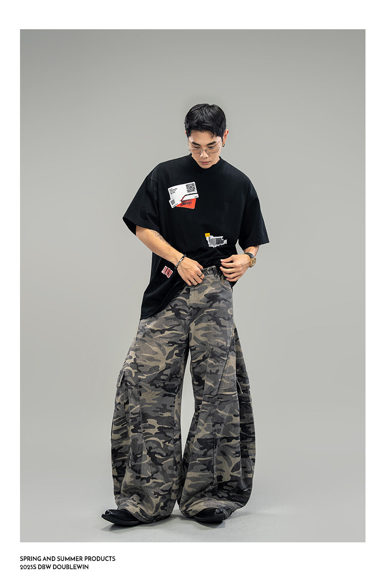 Trendy Round Neck T-Shirt