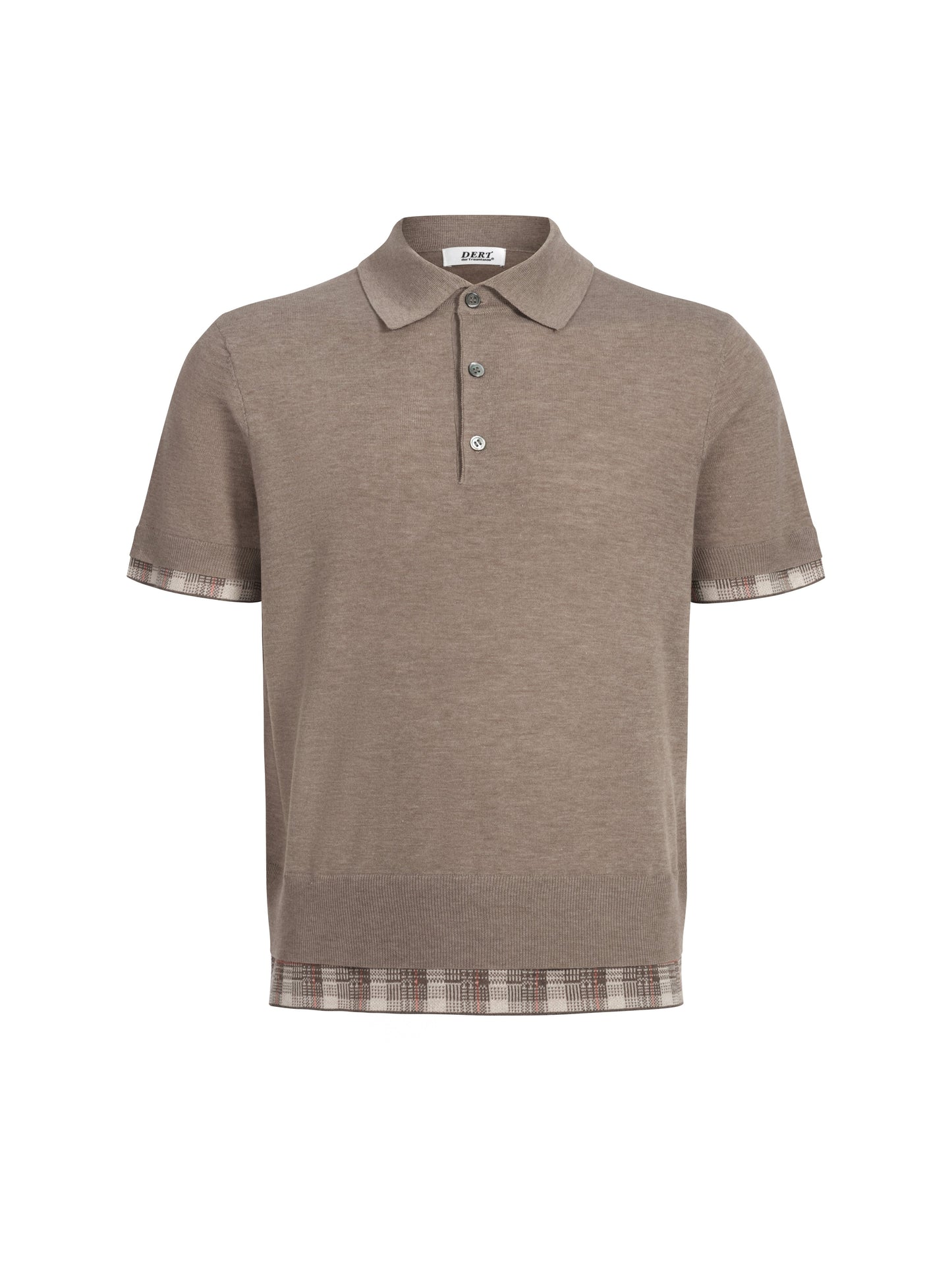 Faux Two-Piece Casual Knit