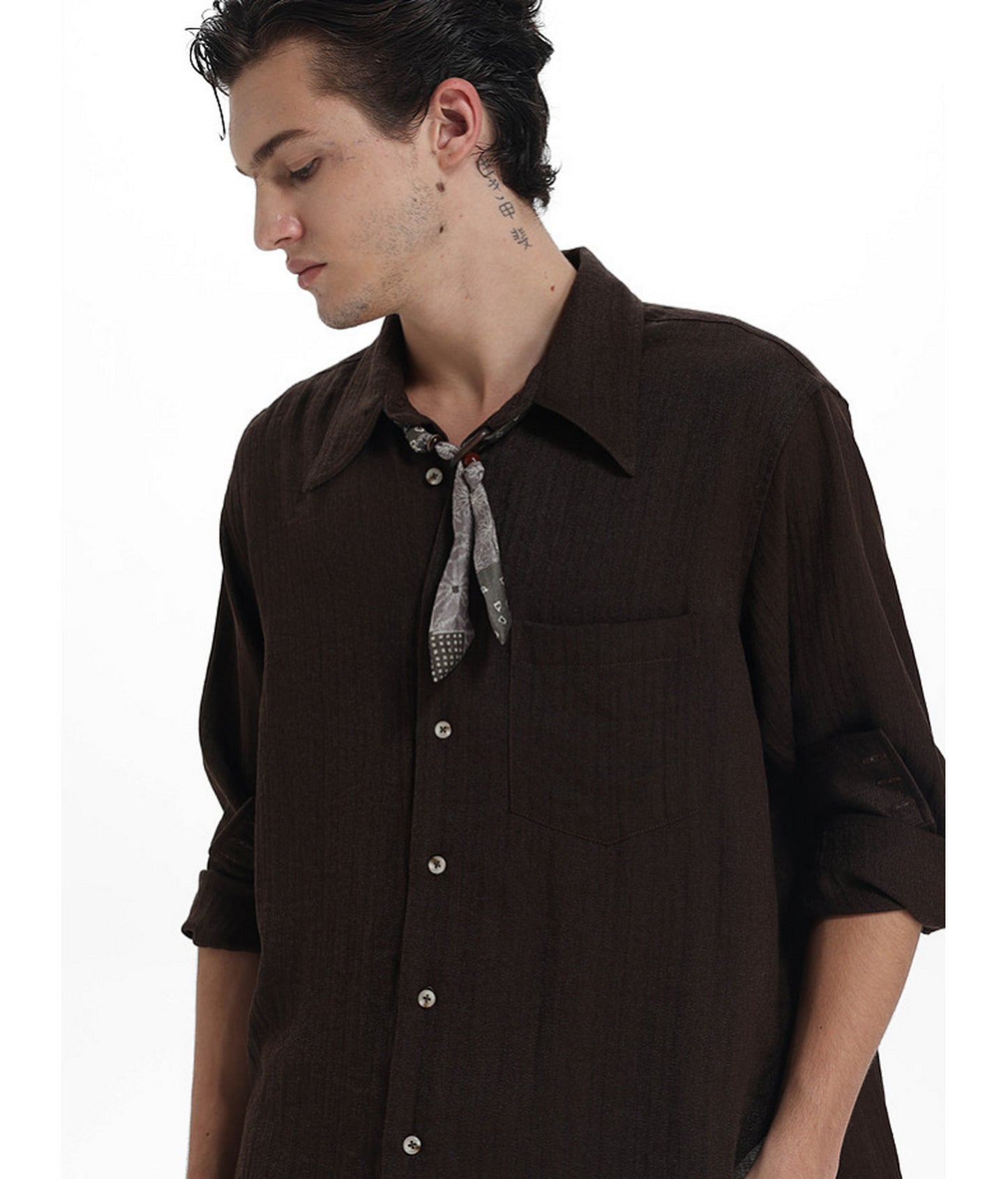 Relaxed Linen-Lyocell Blend Shirt