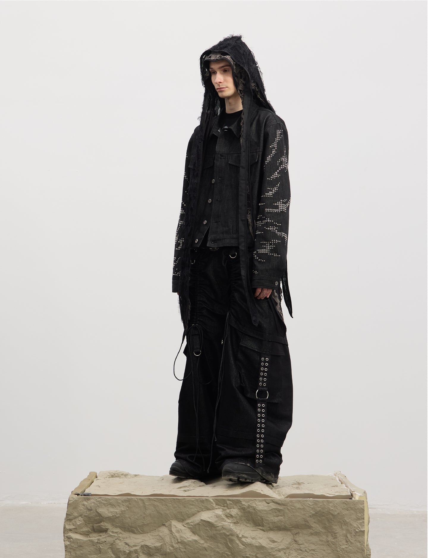 Deconstruction Design Work Jeans