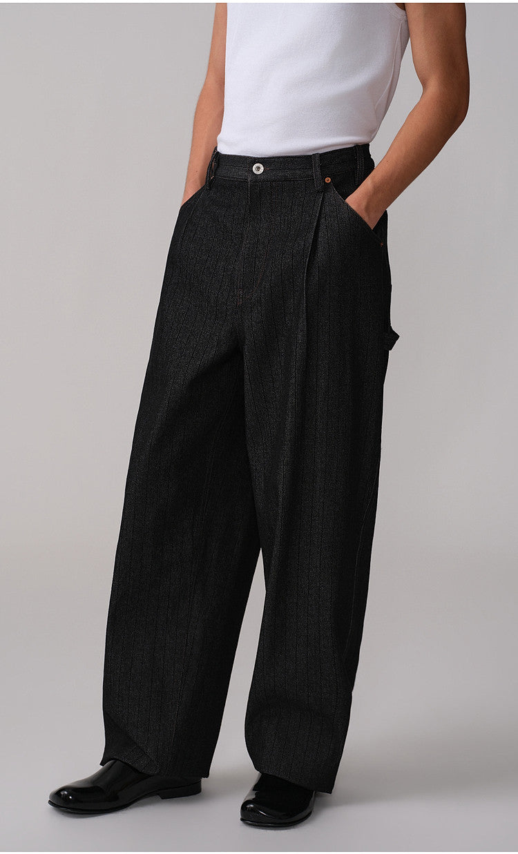 Workwear Casual Denim Pants