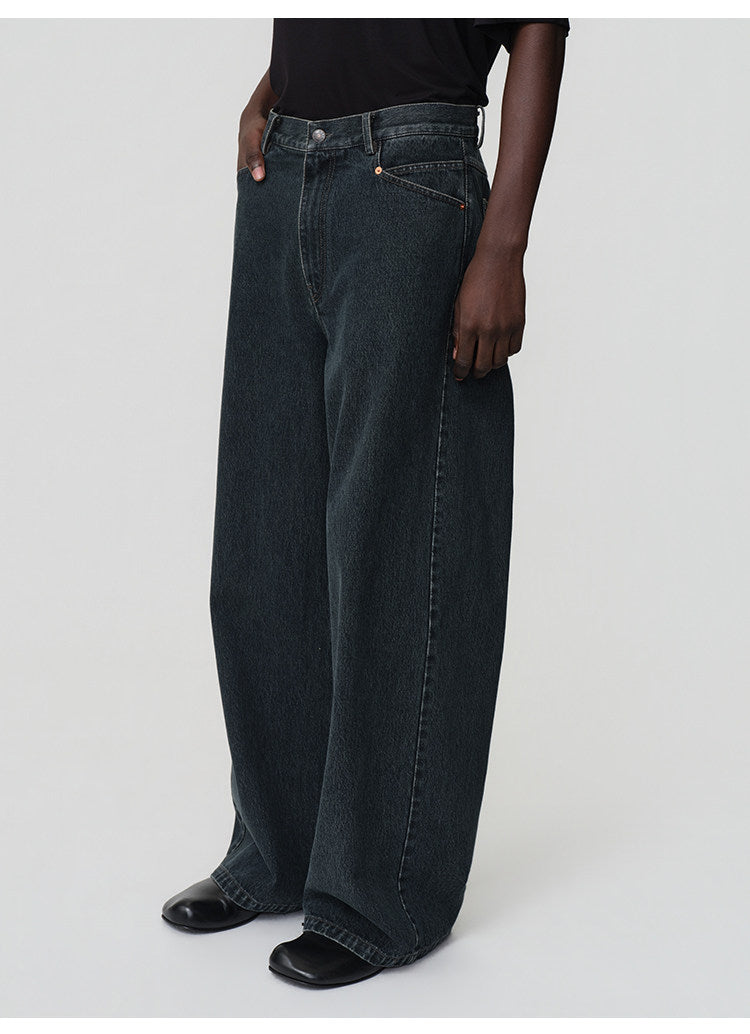 Vintage Nostalgia Denim Pants