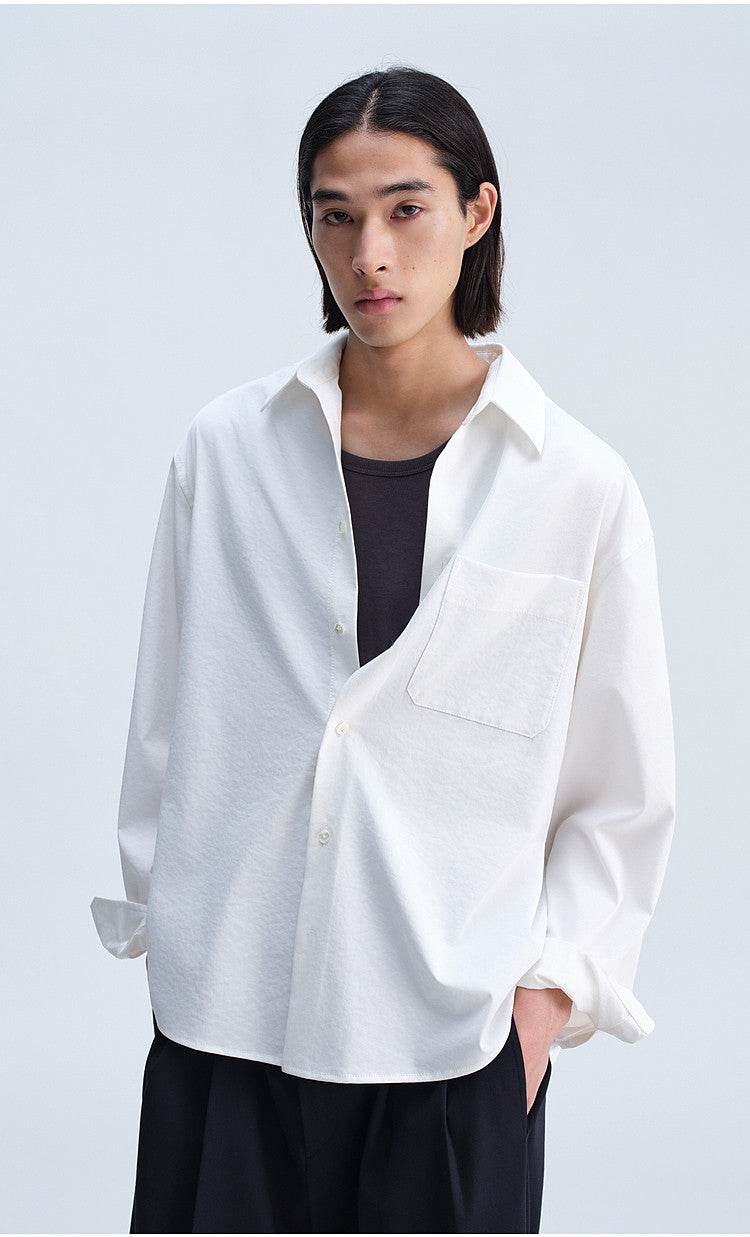 Casual Shirt with a Boxy Silhouette