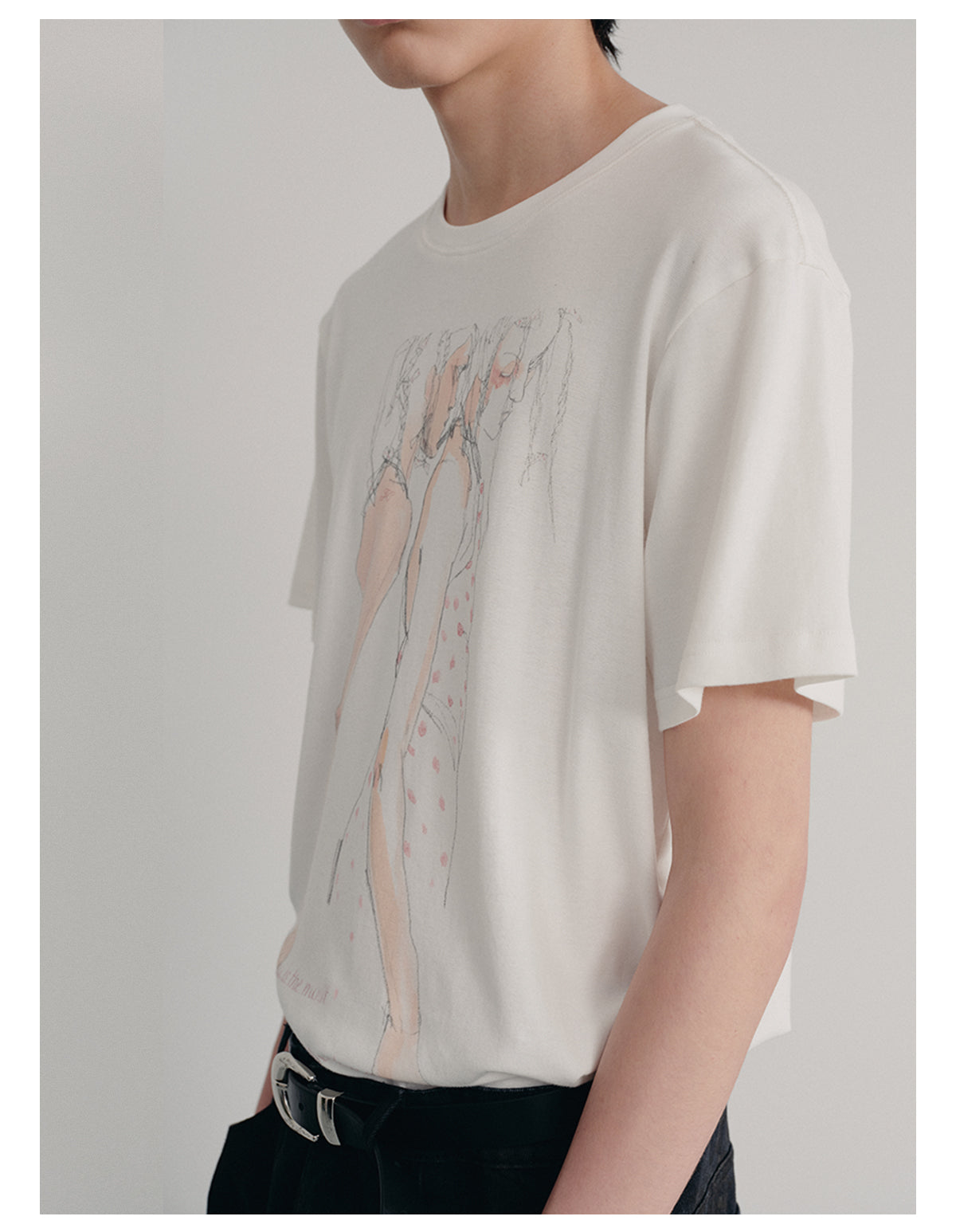 Lightweight Breathable Printed T-Shirt