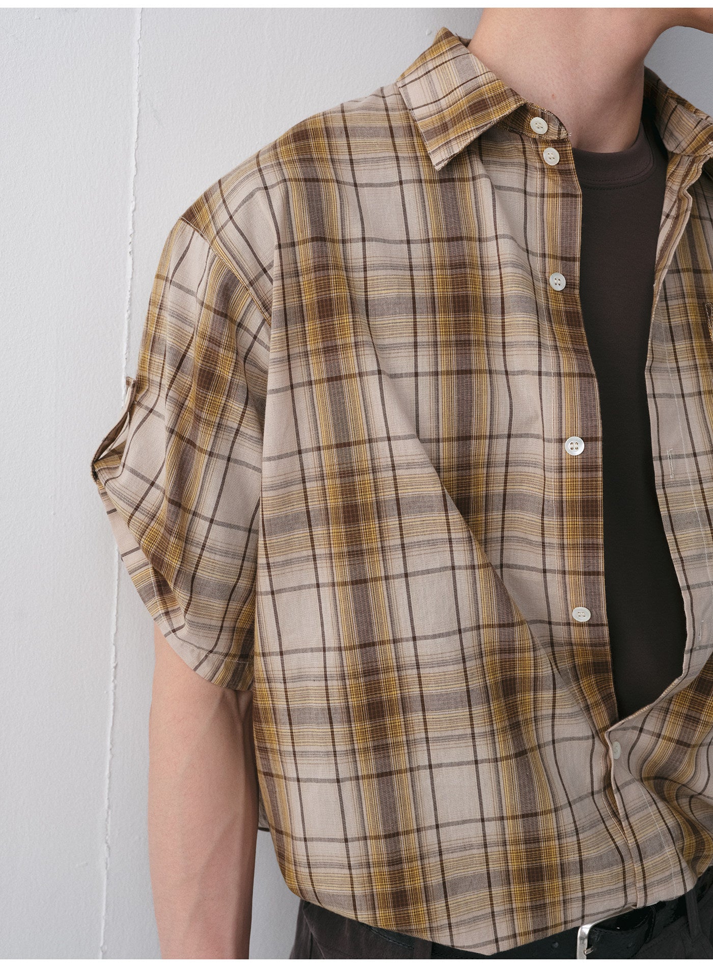 Checkered Shirt with UV Protection