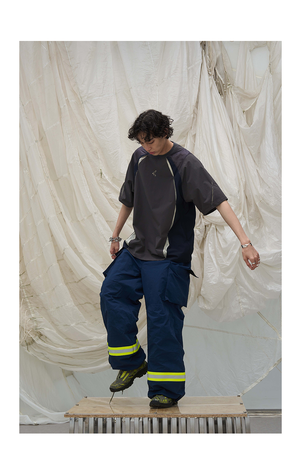 Nylon Workwear Casual Pants