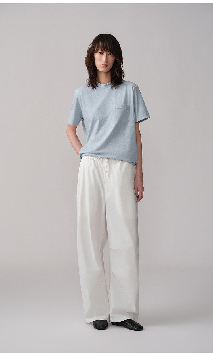 Pocket Round-Neck T-Shirt