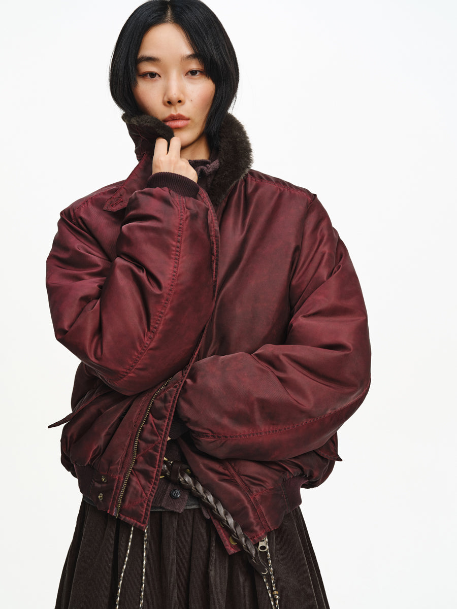 Fur Collar Cotton Jacket