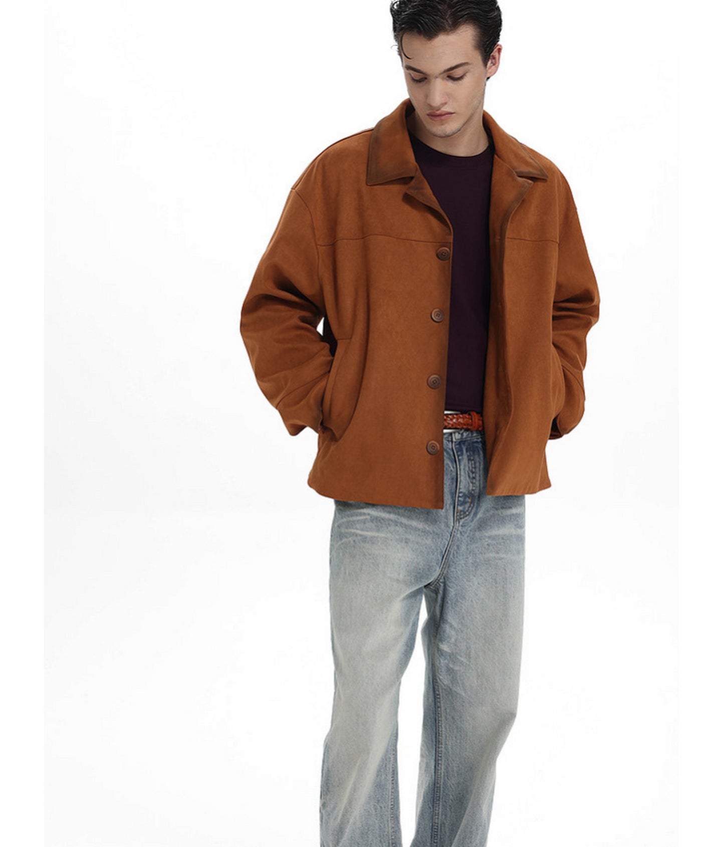 Suede Short Jacket