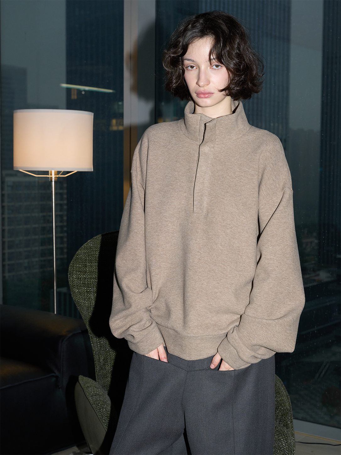 Wool Blend Sweatshirt