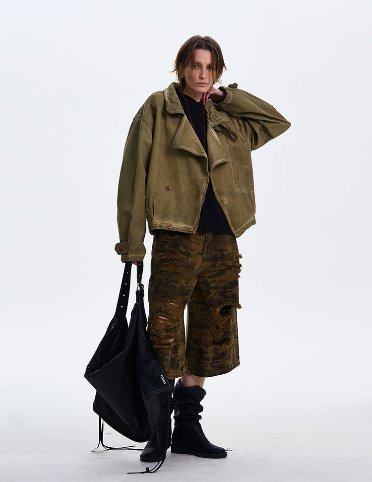 Washed Damaged Jacket