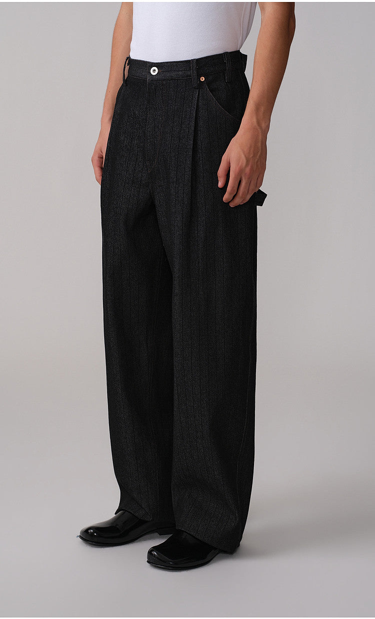 Workwear Casual Denim Pants