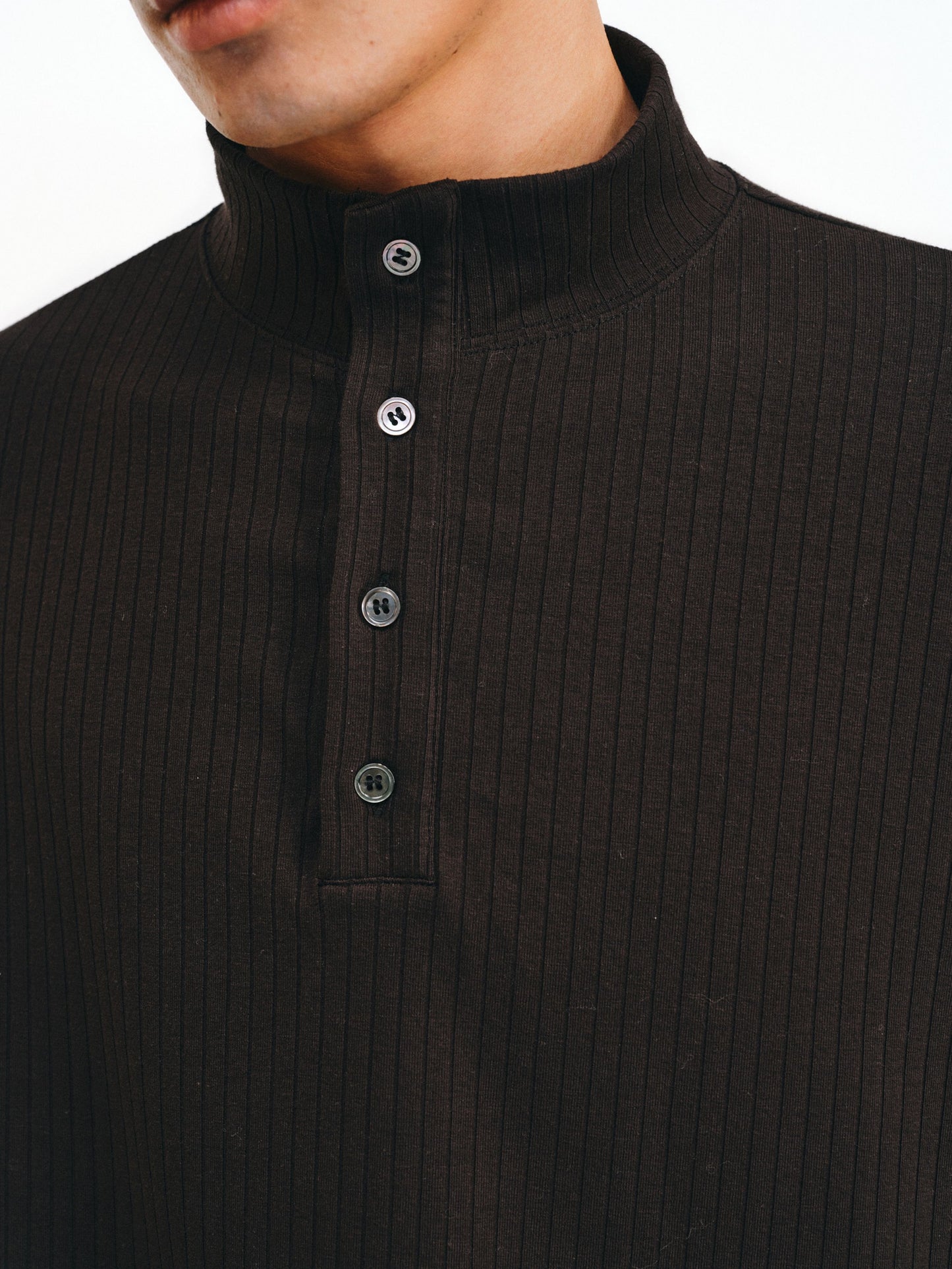 Half-High Collar Shirt