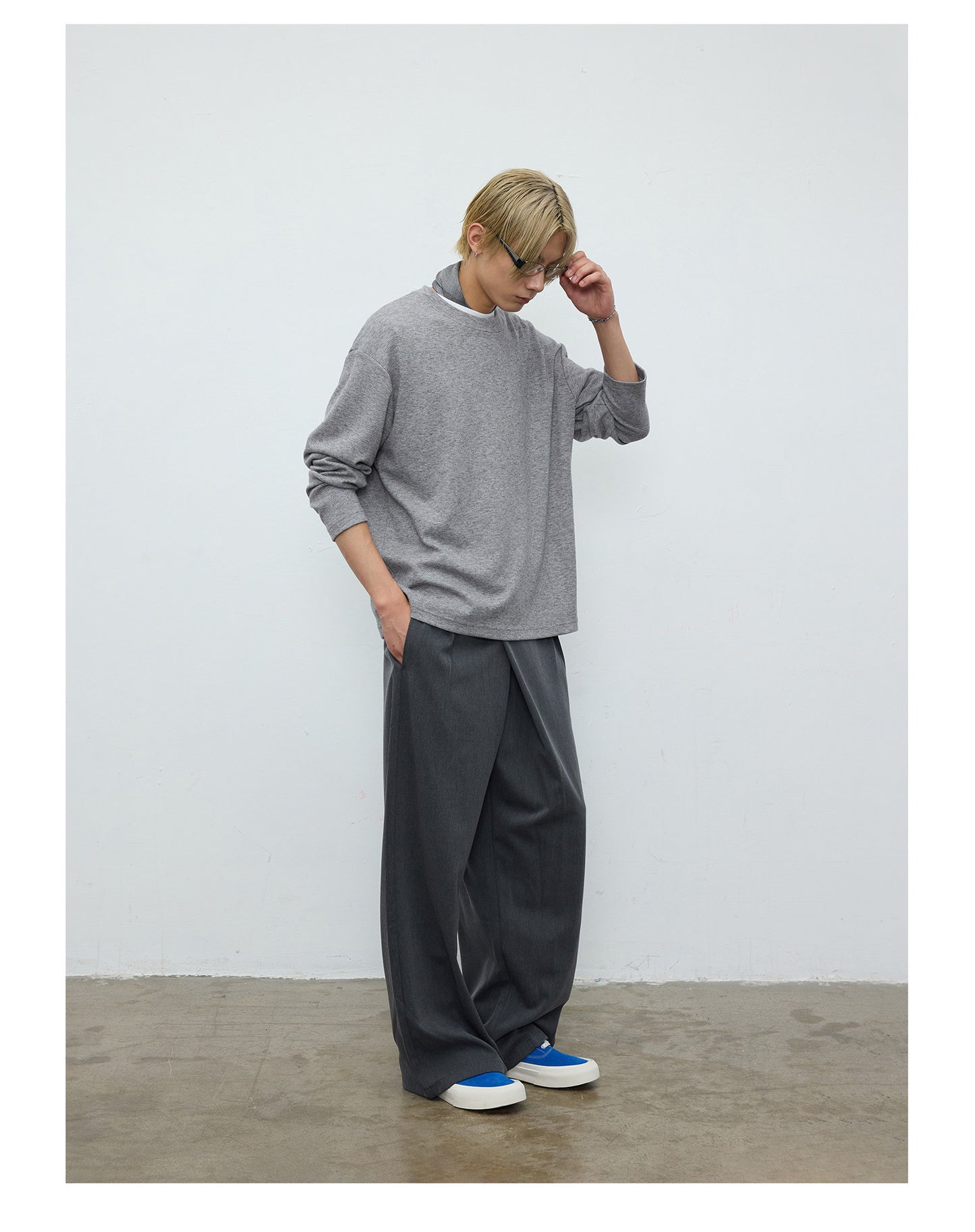 Gentle on the skin Round-neck T-shirt