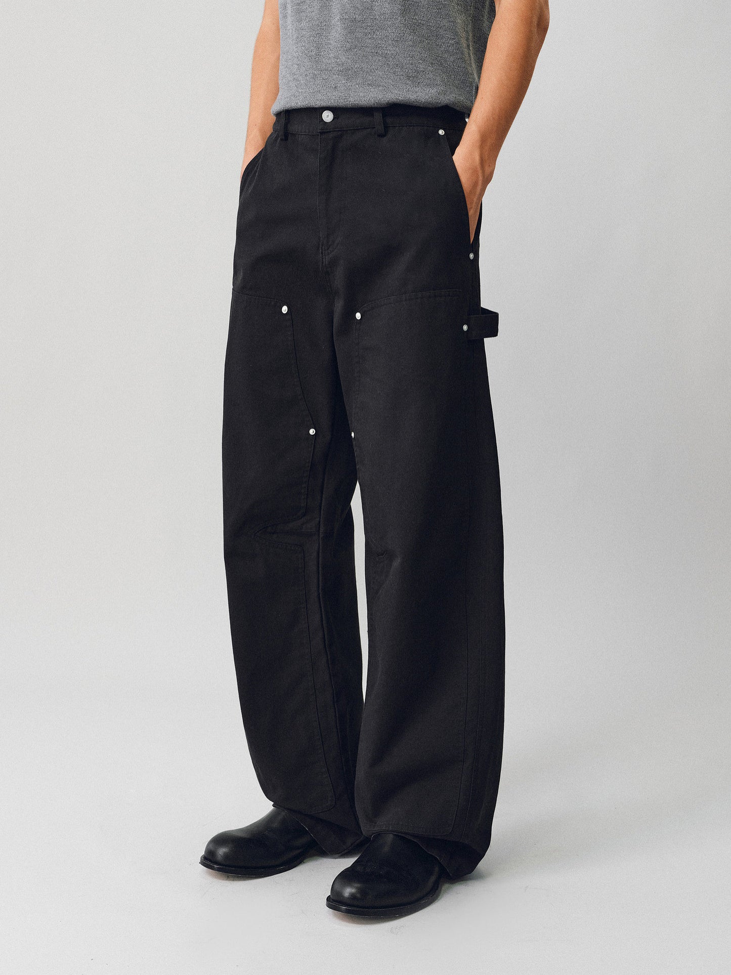 Curved-Blade Work Pants