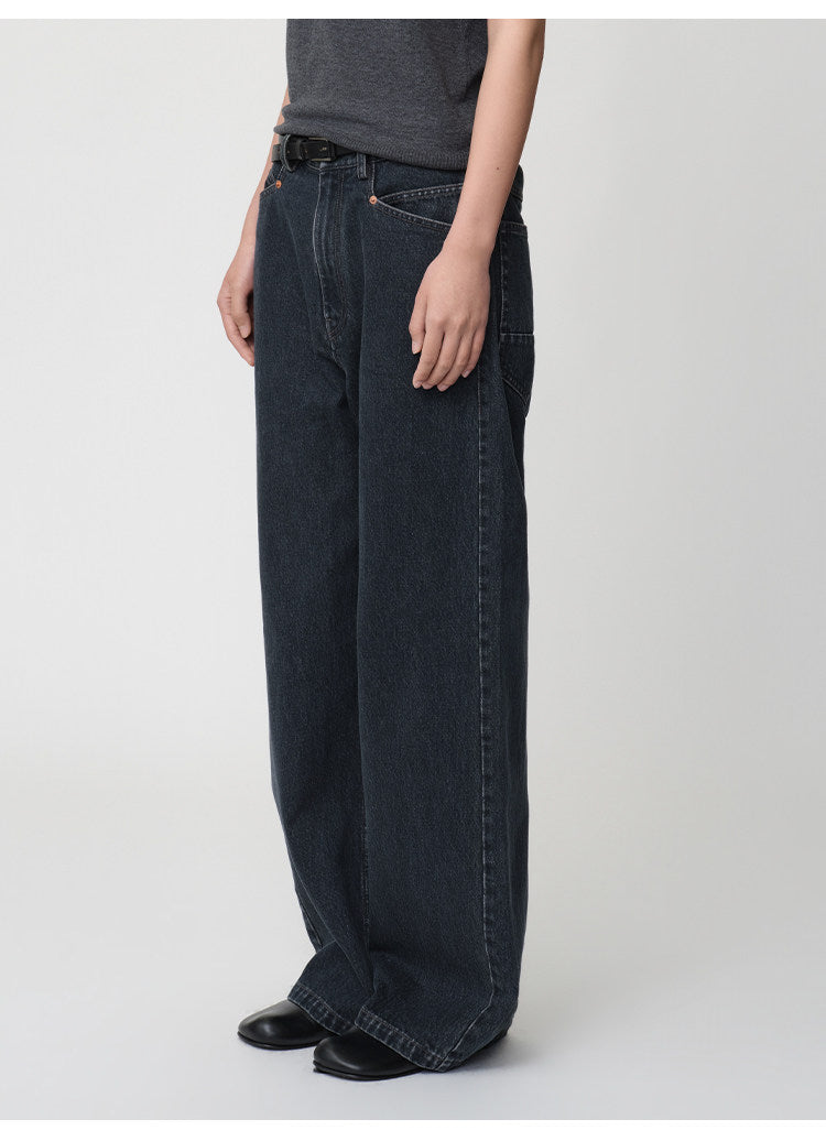 Vintage Nostalgia Denim Pants