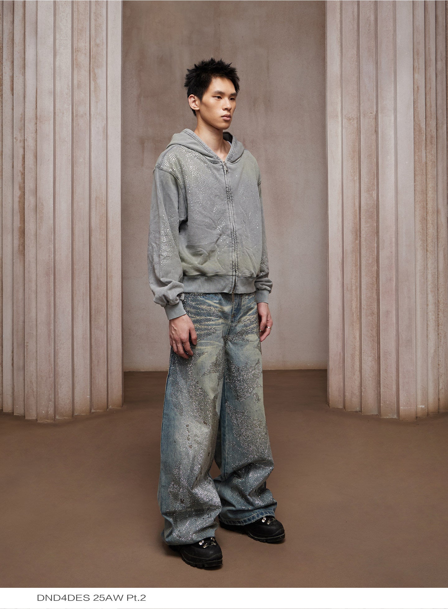 Heavy Duty Washed Denim