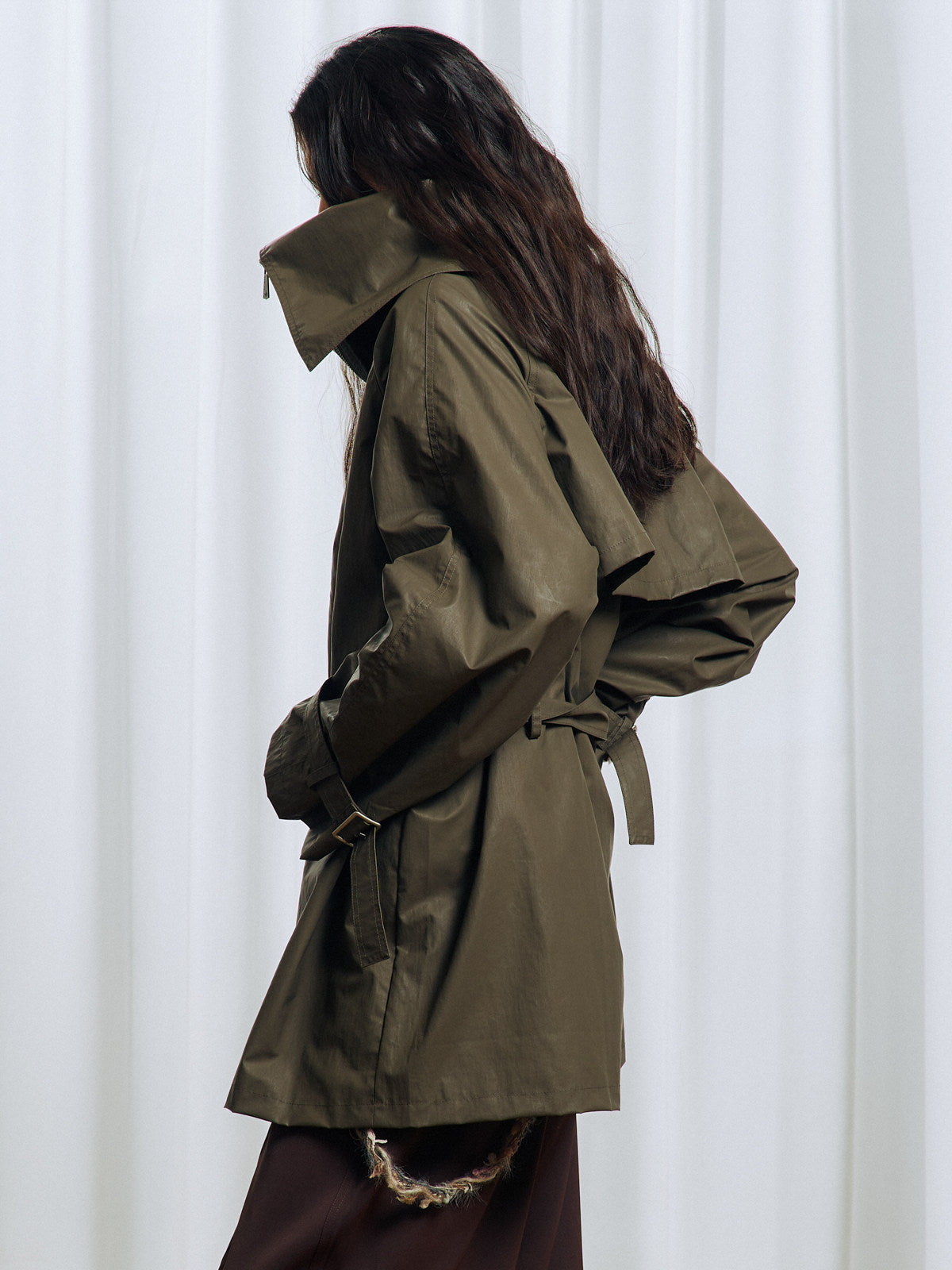 Irregular Collar Jacket